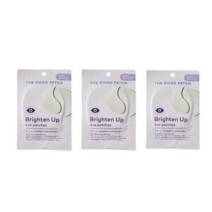 3x The Good Patch Brighten Up Eye Patches Set Undereye Dark Circles Vitamin K